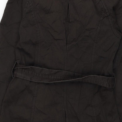 Womens UK Size L Zara Brown Jacket