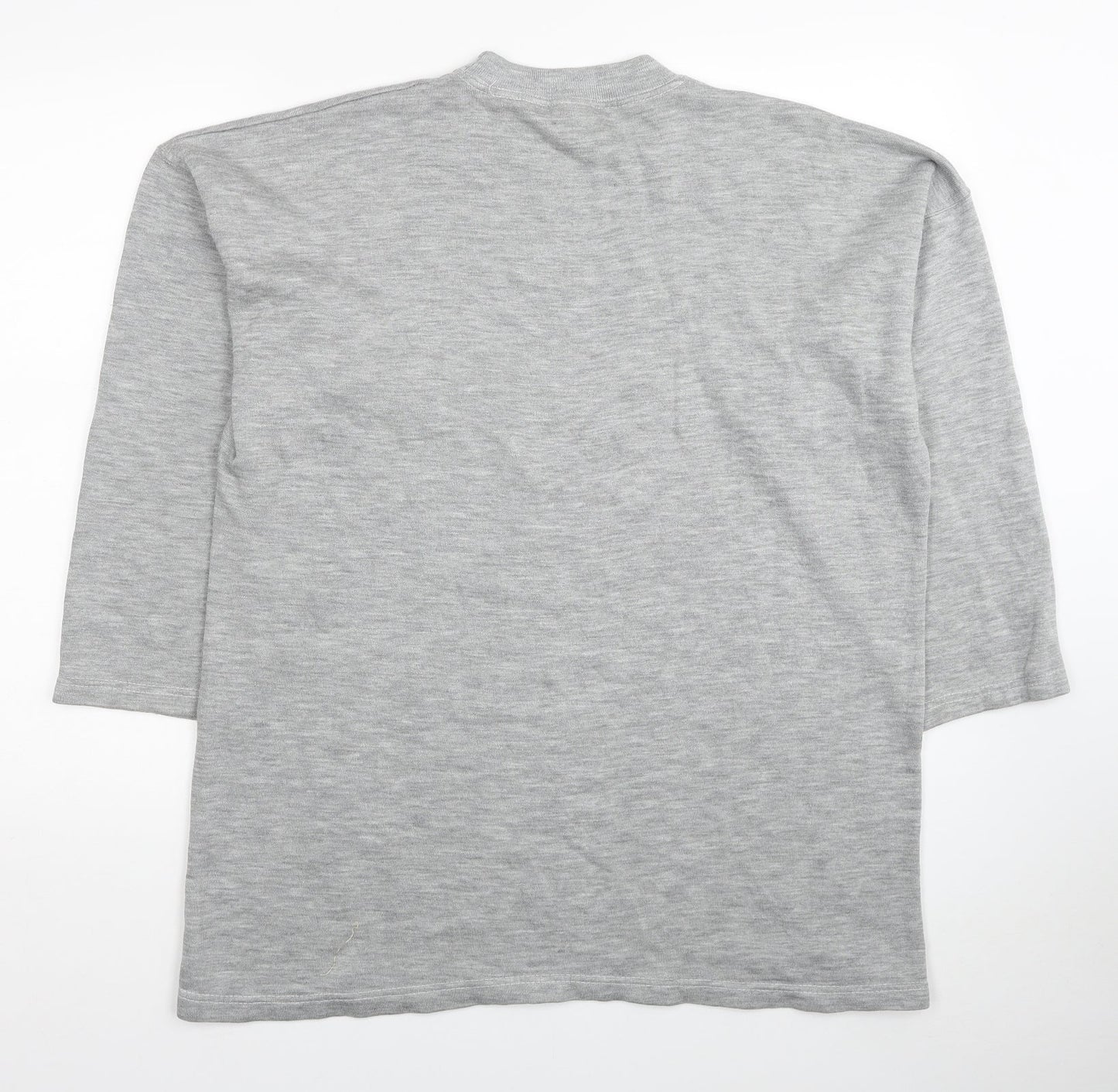 Global Womens Grey Acrylic Pullover Sweatshirt Size XL Pullover - Fame The Musical