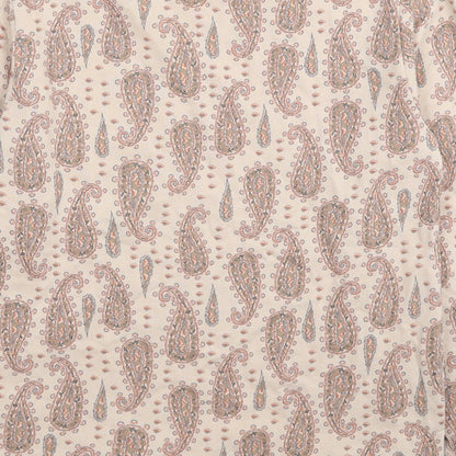 EDC Womens Beige Paisley Cotton Pullover Sweatshirt Size M Pullover - Do the Impossible, it's kind of Fun