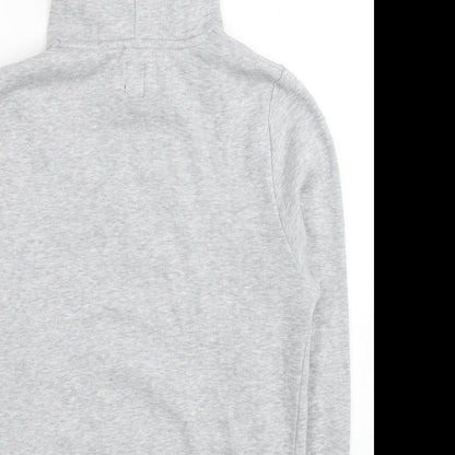 Mens UK Size XS River Island Grey Pullover Hoodie
