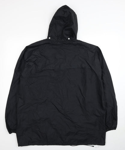 Mens UK Size M FootPete Black Rain Coat
