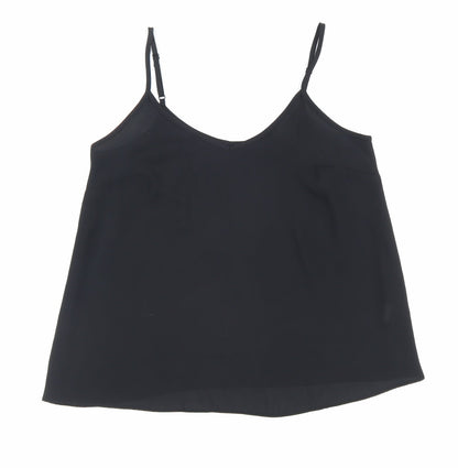 Womens UK Size 10 Atmosphere Black Camisole Blouse