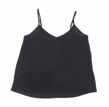 Womens UK Size 10 Atmosphere Black Camisole Blouse