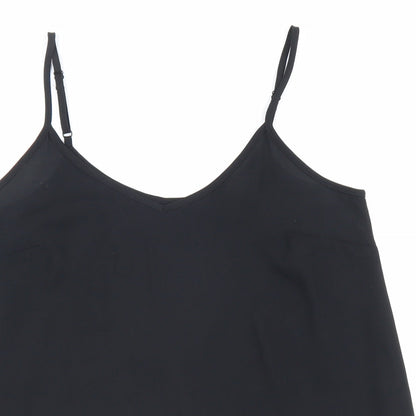 Womens UK Size 10 Atmosphere Black Camisole Blouse