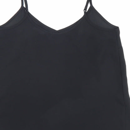 Womens UK Size 10 Atmosphere Black Camisole Blouse