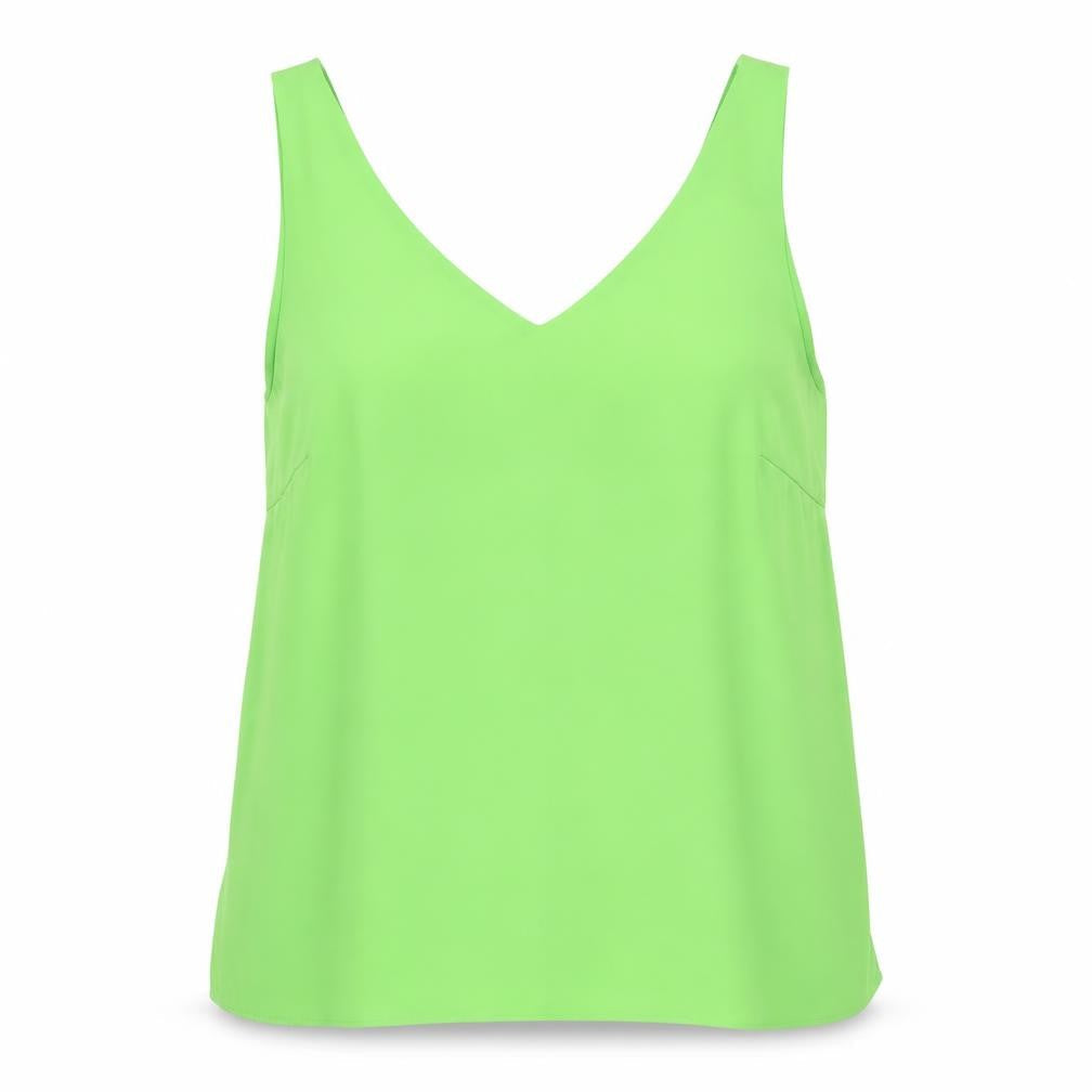 Womens UK Size 12 Anthology Green Basic Tank