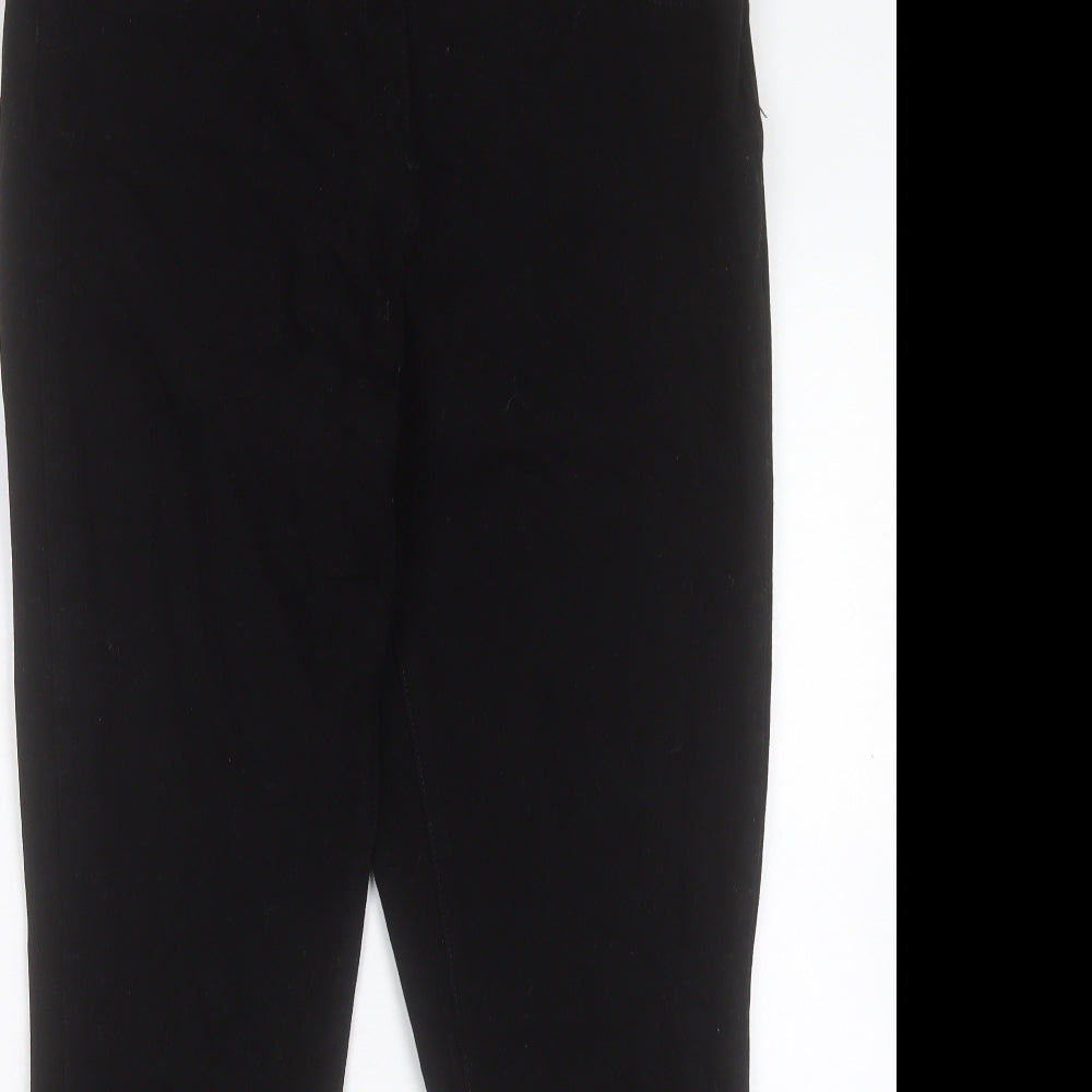 NEXT Womens Black Cotton Skinny Jeans Size 34 in L28 in Regular Button