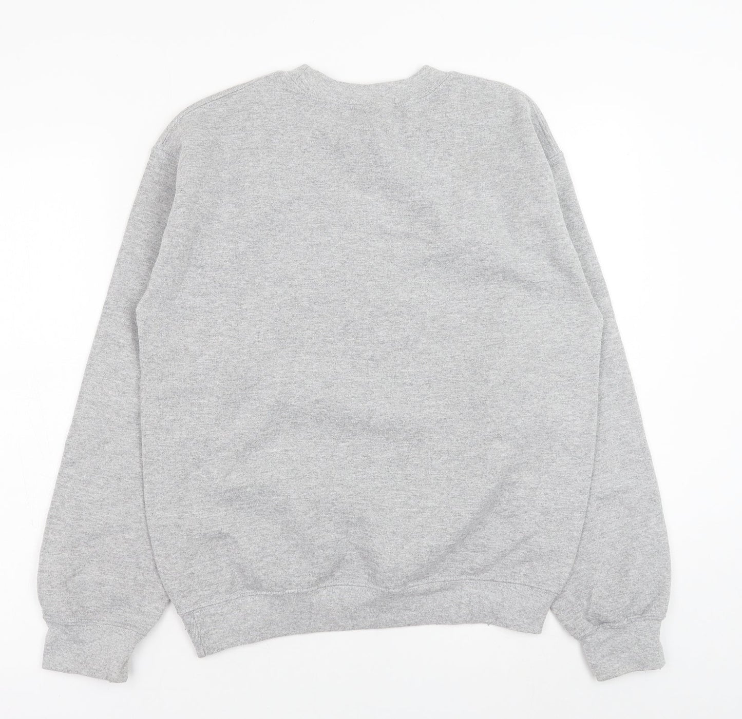 Gildan Womens Grey Cotton Pullover Sweatshirt Size S Pullover - NASA