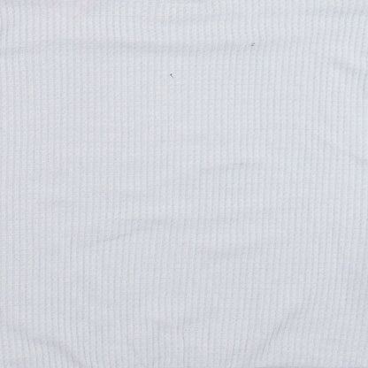 Primark Womens Grey Mock Neck Polyester Pullover Jumper Size XS