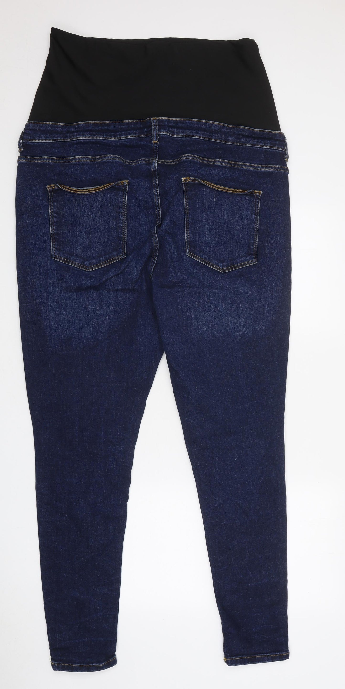 Very Womens Blue Cotton Skinny Jeans Size 42 in L30 in Regular