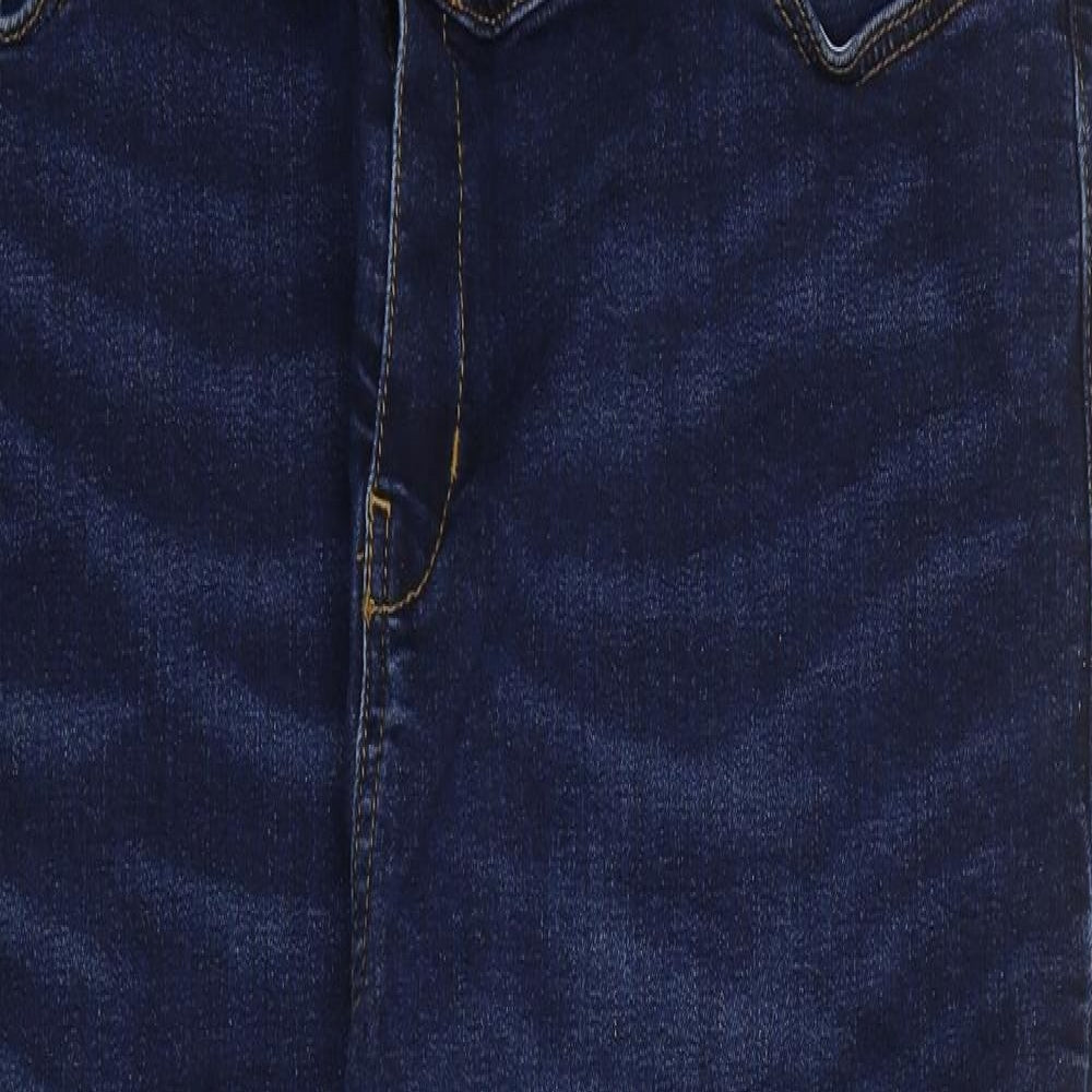 Very Womens Blue Cotton Skinny Jeans Size 42 in L30 in Regular