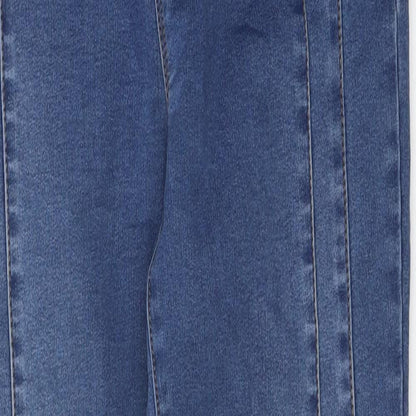 George Womens Blue Cotton Skinny Jeans Size 10 Regular