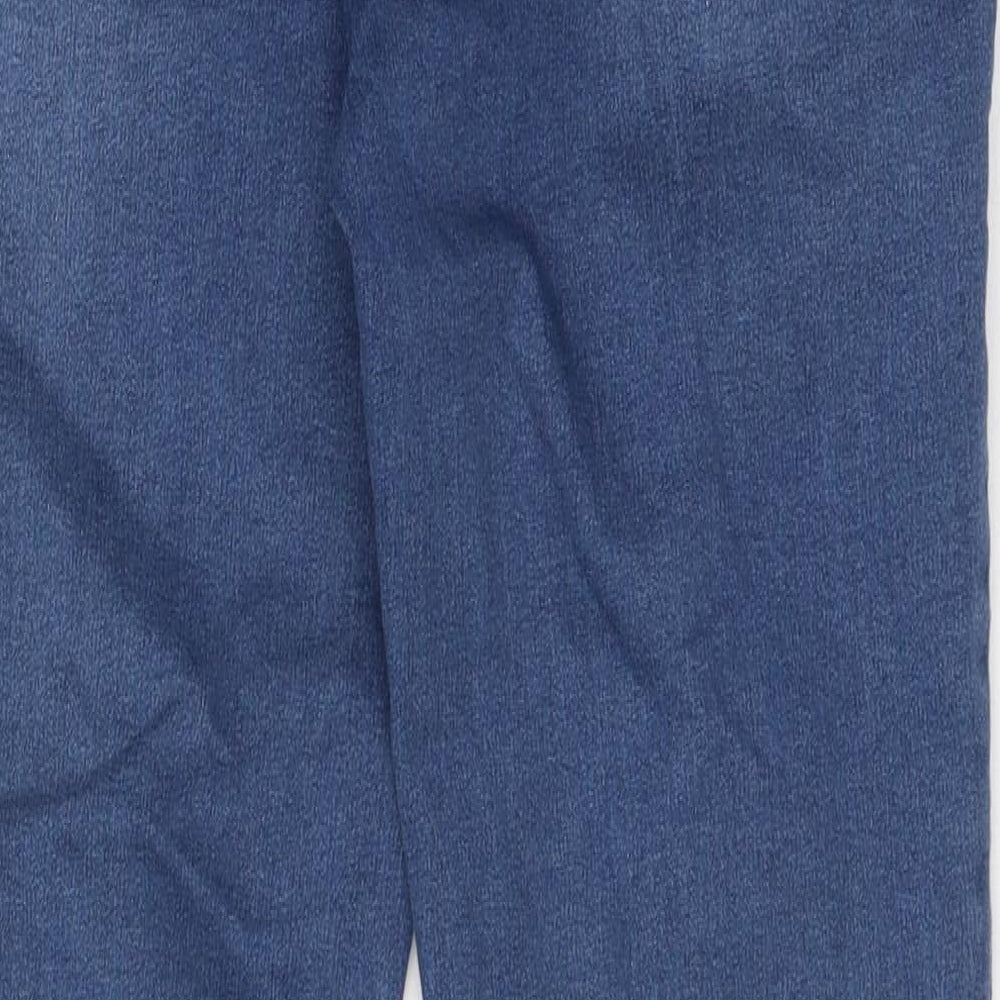George Womens Blue Cotton Skinny Jeans Size 10 Regular