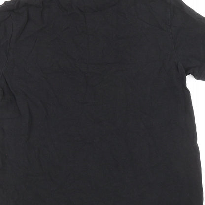 Stanley / Stella Mens Black Cotton Polo Size L Collared Pullover - Giants 1895