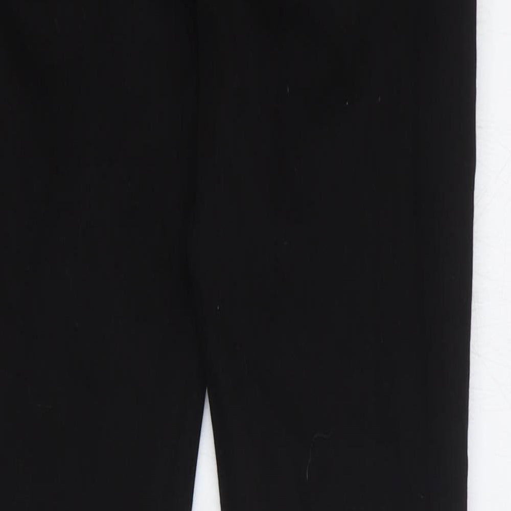 Denim & Co. Womens Black Cotton Skinny Jeans Size 6 Regular Zip