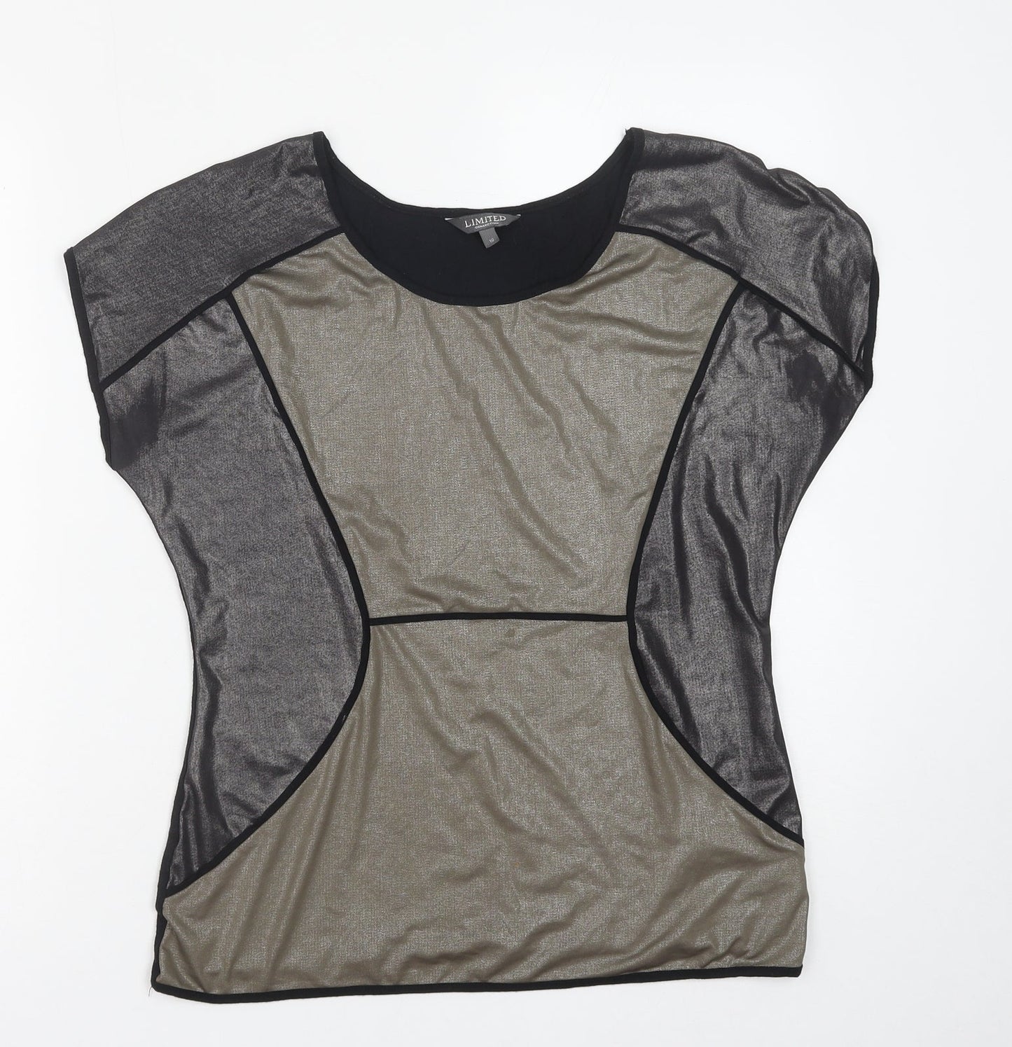 Womens UK Size 10 Marks and Spencer Black Basic Blouse