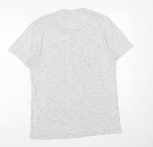 Mens UK Size S Burton Grey  T-Shirt