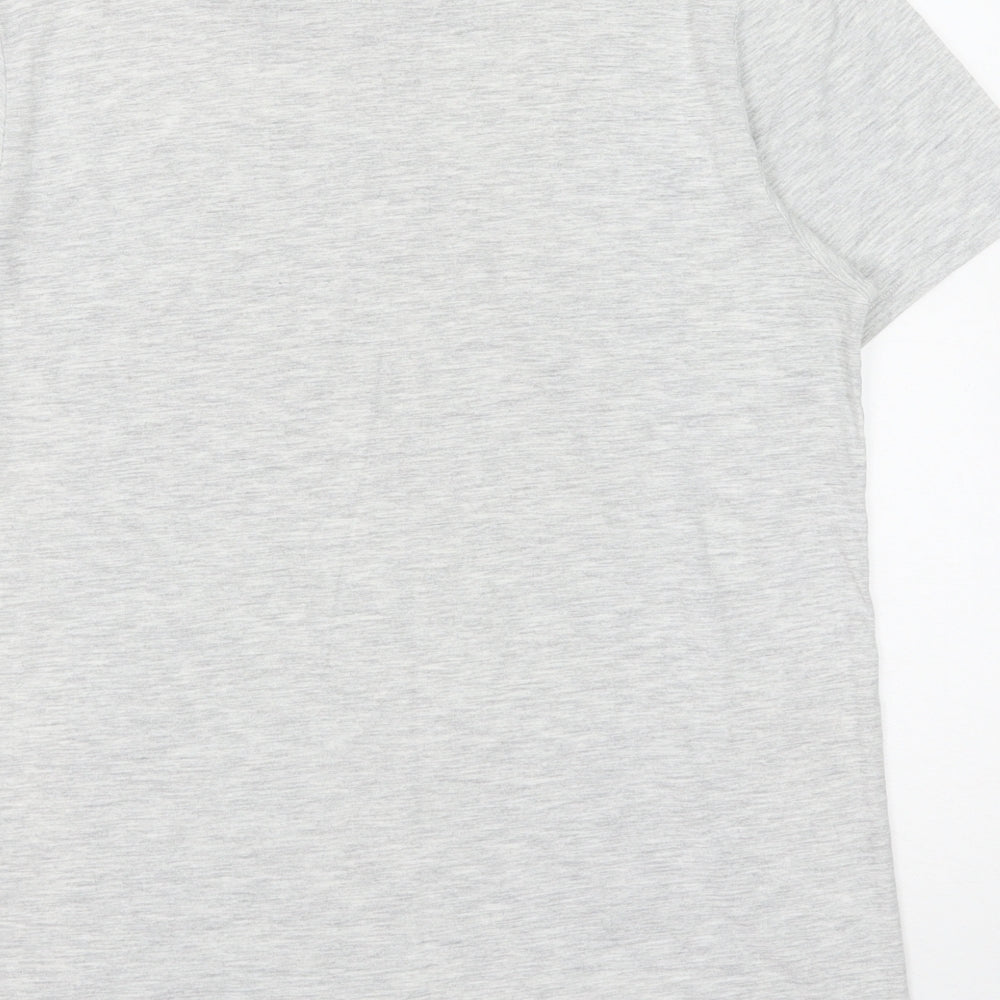 Mens UK Size S Burton Grey  T-Shirt