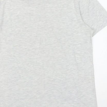 Mens UK Size S Burton Grey  T-Shirt