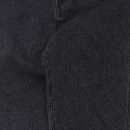 Noisy may Womens Grey Cotton Skinny Jeans Size 29 in L30 in Regular Button