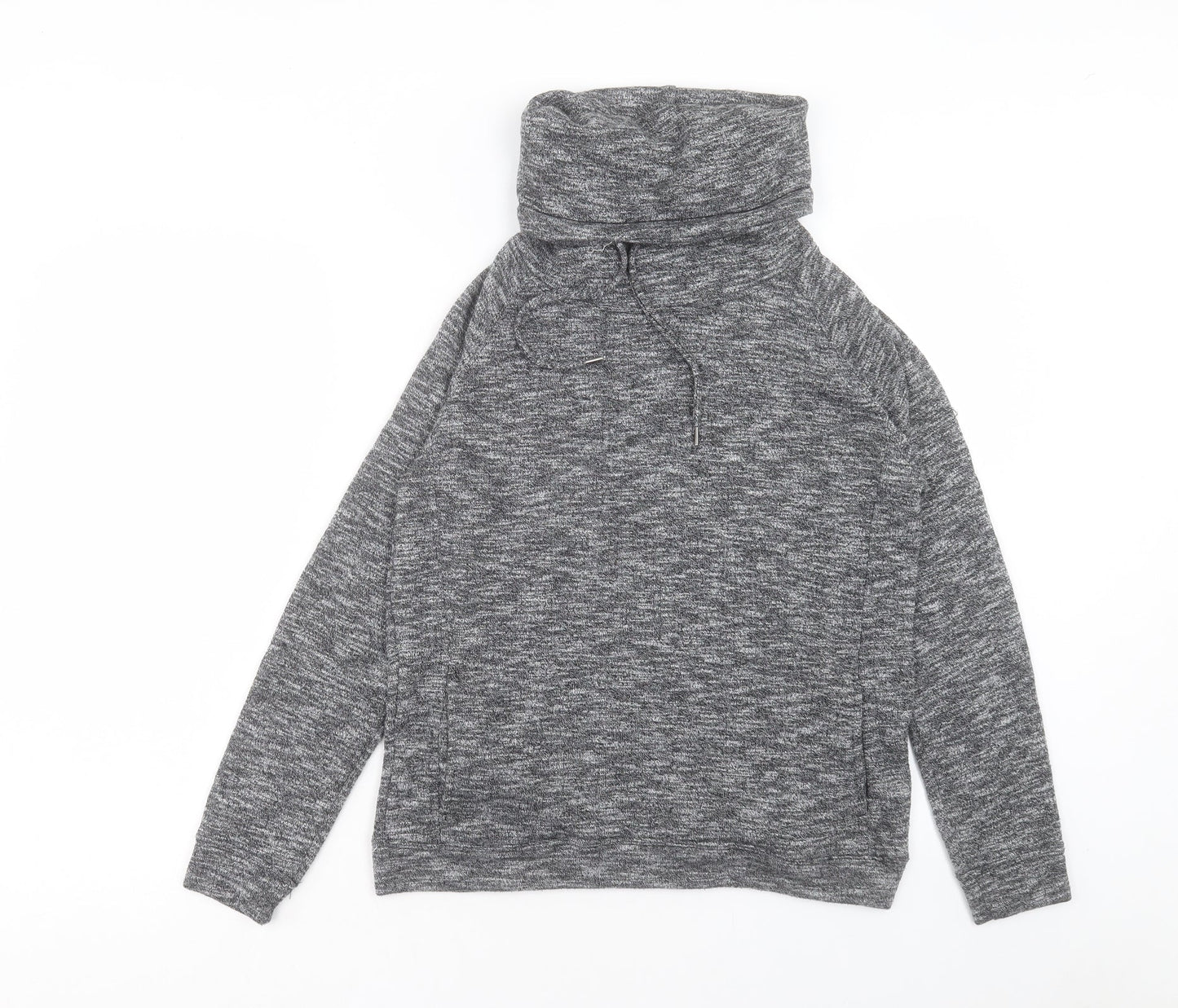 Atmosphere Womens Grey Polyester Pullover Sweatshirt Size 12 Pullover