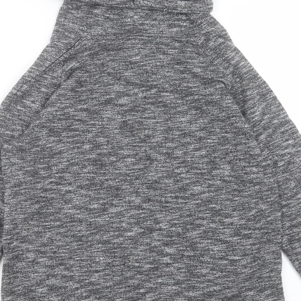 Atmosphere Womens Grey Polyester Pullover Sweatshirt Size 12 Pullover