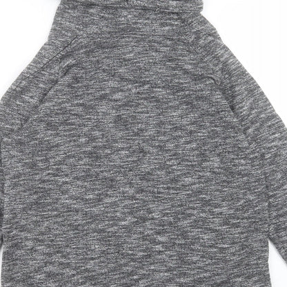 Atmosphere Womens Grey Polyester Pullover Sweatshirt Size 12 Pullover