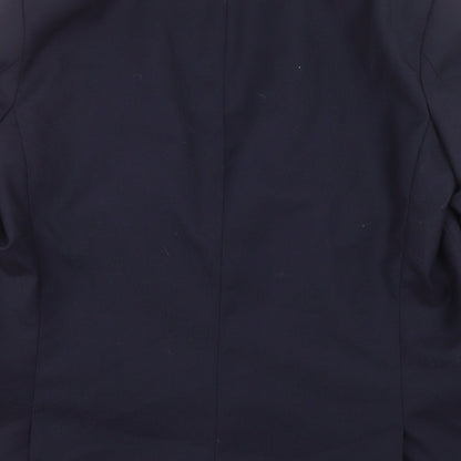 Mens UK Size 46 Preworn Regular Blue Suit Jacket