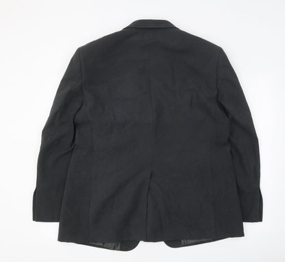 Mens UK Size 42 Marks and Spencer Regular Black Suit Jacket