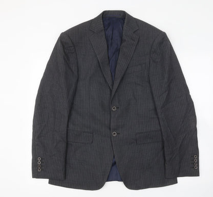 Mens UK Size 38 Marks and Spencer Regular Grey Suit Jacket