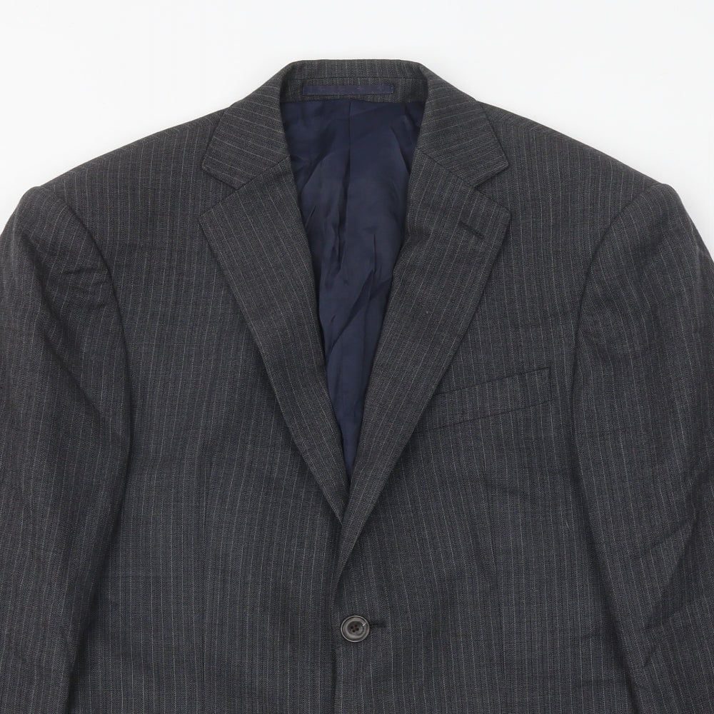 Mens UK Size 38 Marks and Spencer Regular Grey Suit Jacket