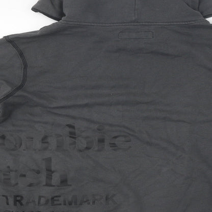 Abercrombie & Fitch Mens Grey Cotton Pullover Hoodie Size XS