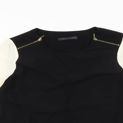Womens UK Size 10 Marks and Spencer Blue Basic Blouse