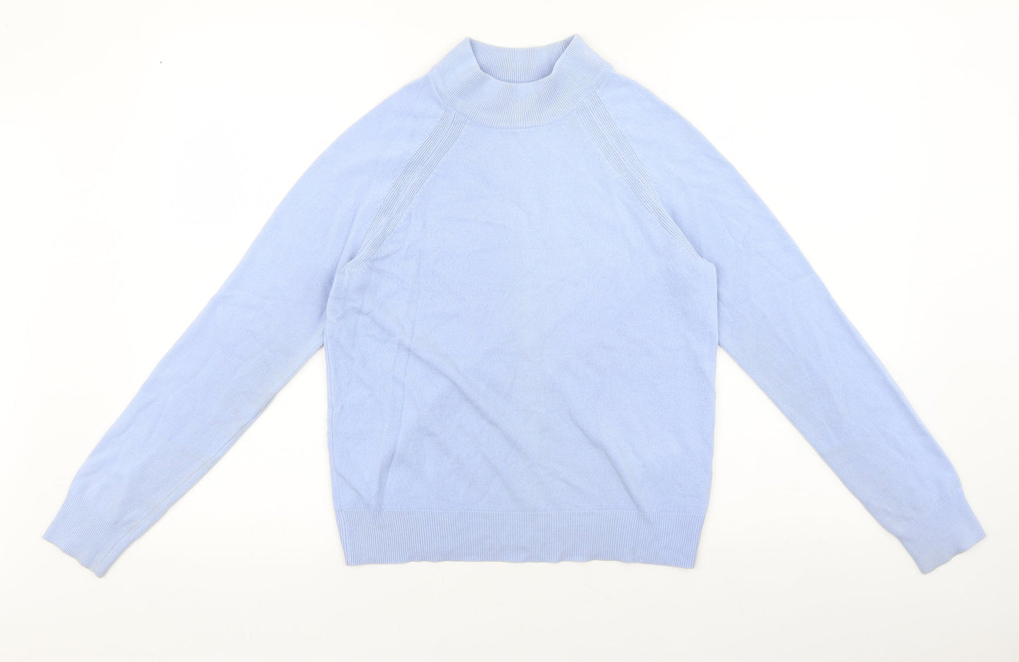 Womens UK Size 8 Marks and Spencer Blue Pullover Jumper