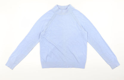 Womens UK Size 8 Marks and Spencer Blue Pullover Jumper