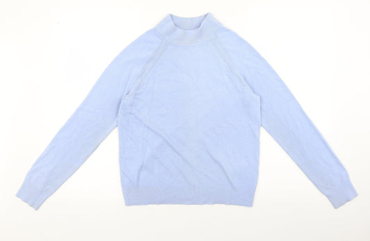 Womens UK Size 8 Marks and Spencer Blue Pullover Jumper