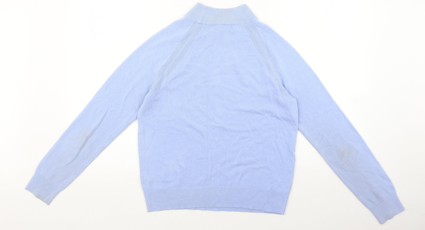 Womens UK Size 8 Marks and Spencer Blue Pullover Jumper