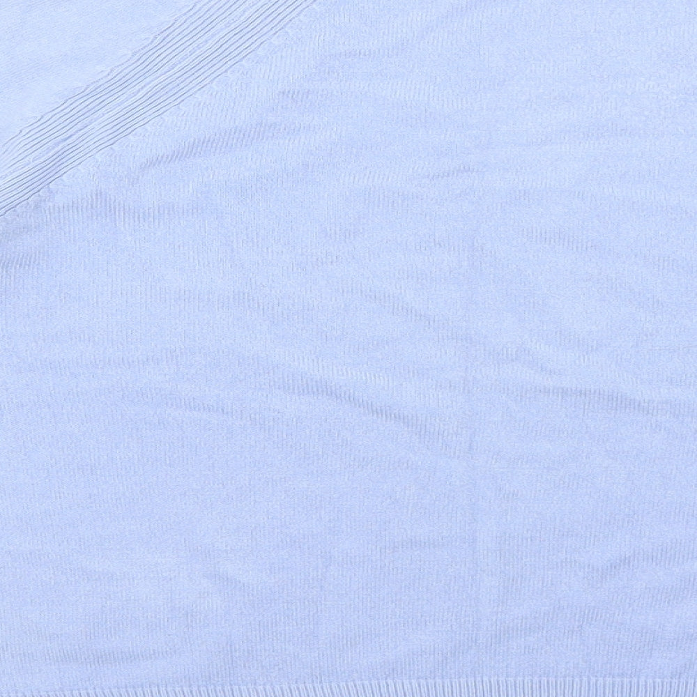 Womens UK Size 8 Marks and Spencer Blue Pullover Jumper