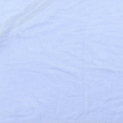 Womens UK Size 8 Marks and Spencer Blue Pullover Jumper