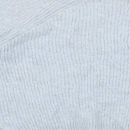 Womens UK Size S Marks and Spencer Blue Pullover Jumper