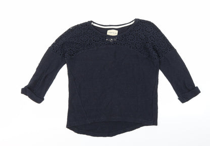 Womens UK Size 8 NEXT Blue Pullover Jumper