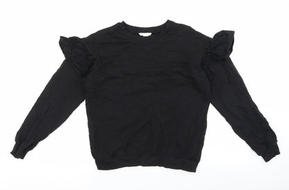 Womens UK Size S H&M Black Pullover Jumper