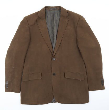 Mens UK Size 40 Greenwoods Regular Brown Suit Jacket