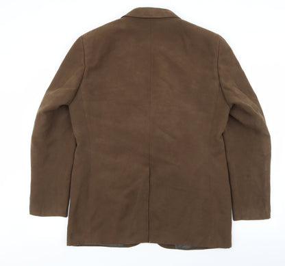Mens UK Size 40 Greenwoods Regular Brown Suit Jacket