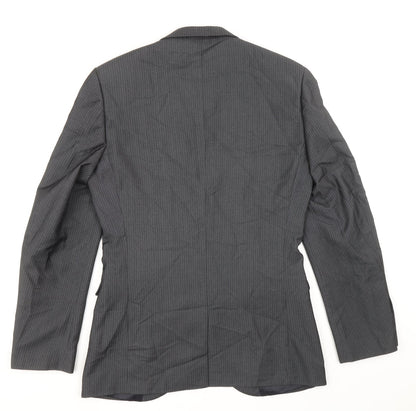 Mens UK Size 39 Marks and Spencer Regular Grey Suit Jacket