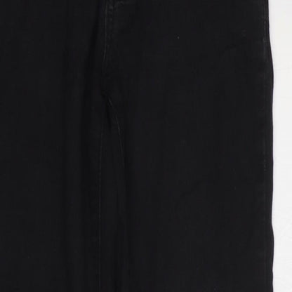 Womens UK Size 8 Preworn Slim Fit Skinny Black Jeans