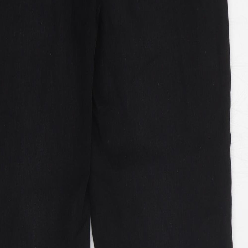 Womens UK Size 8 Preworn Slim Fit Skinny Black Jeans