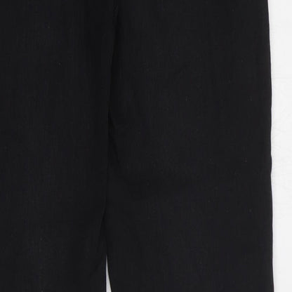 Womens UK Size 8 Preworn Slim Fit Skinny Black Jeans