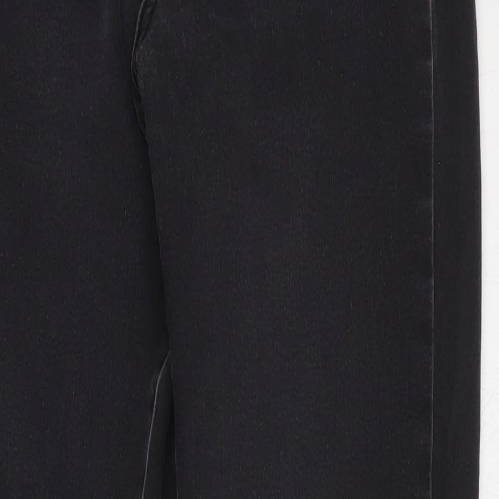 ASOS Womens Grey Cotton Skinny Jeans Size 28 in Regular Zip