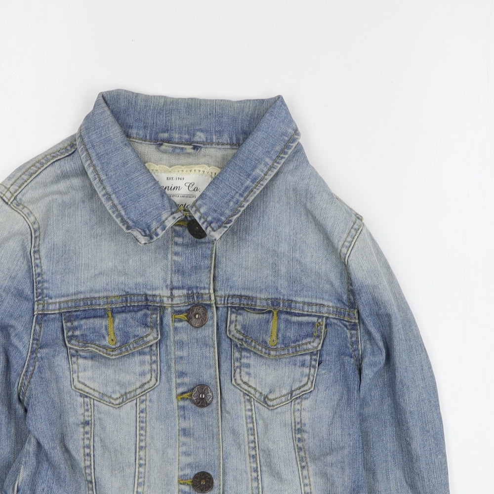 Womens UK Size 10 Denim & Co. Blue Jacket